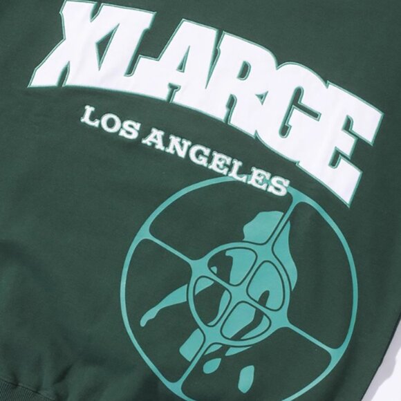 XLARGE Green Crew Neck Sweatshirt Men's - Picture 6 of 6